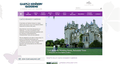 Desktop Screenshot of castlekennedygardens.com